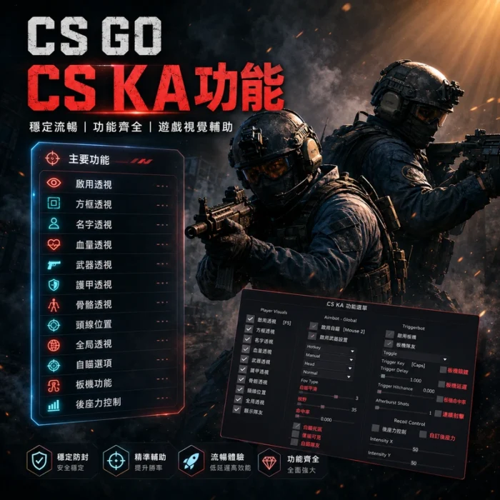 KA | 穩定輔助 | 主推 -CS2