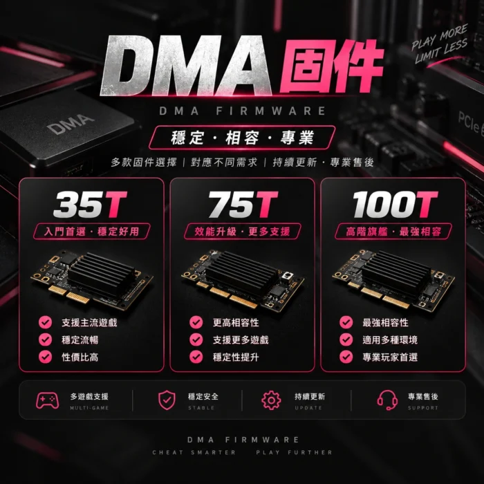 DMA固件 | 過EAC / VGK / BE (要有DMA版子)